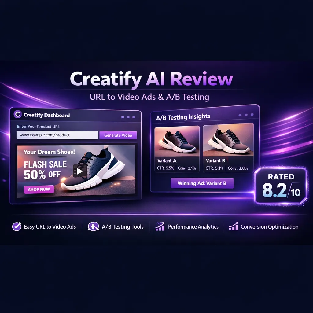 Creatify Test 2026 vollständige Bewertung KI Video Werbung Tool