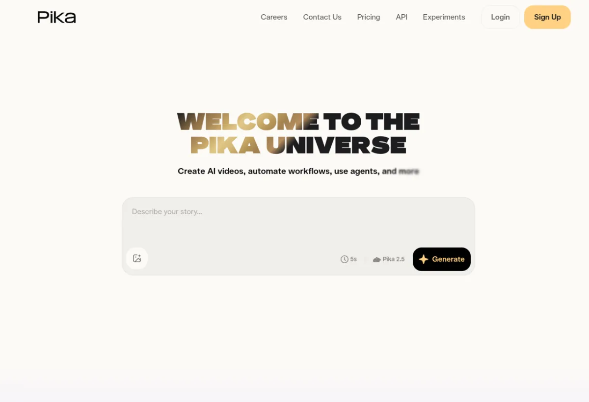 Pika screenshot 2026