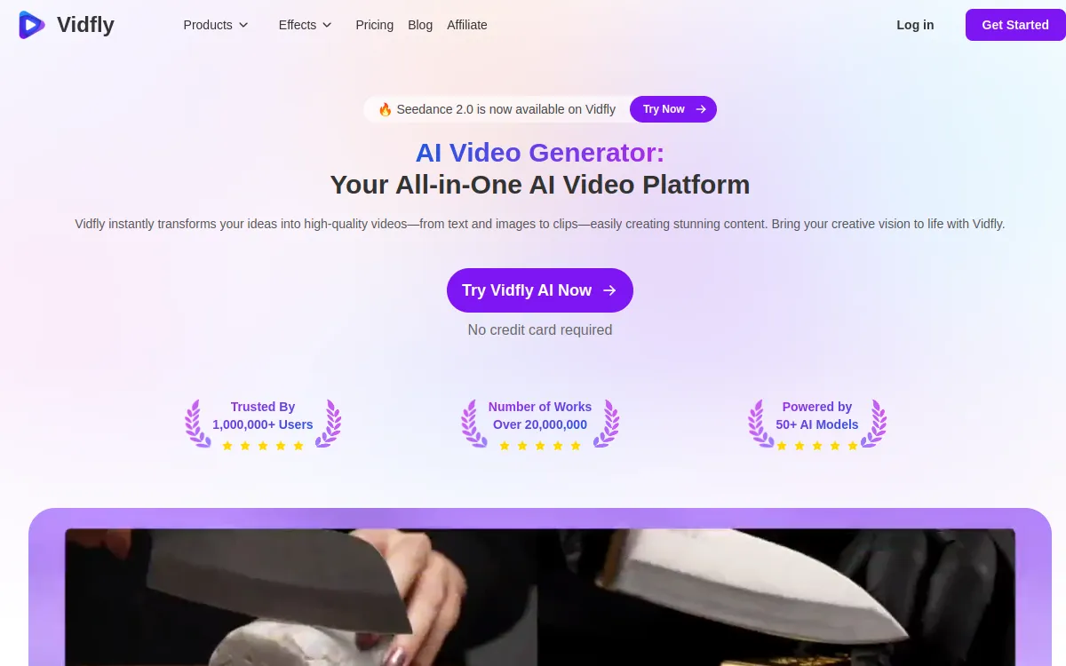 VIDFLY AI avis 2026 test générateur et éditeur vidéo IA tout-en-un
