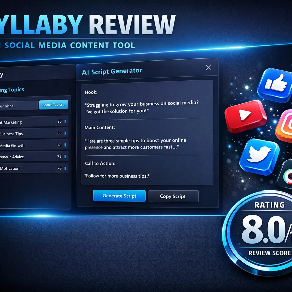 Syllaby review 2026 test AI social media content