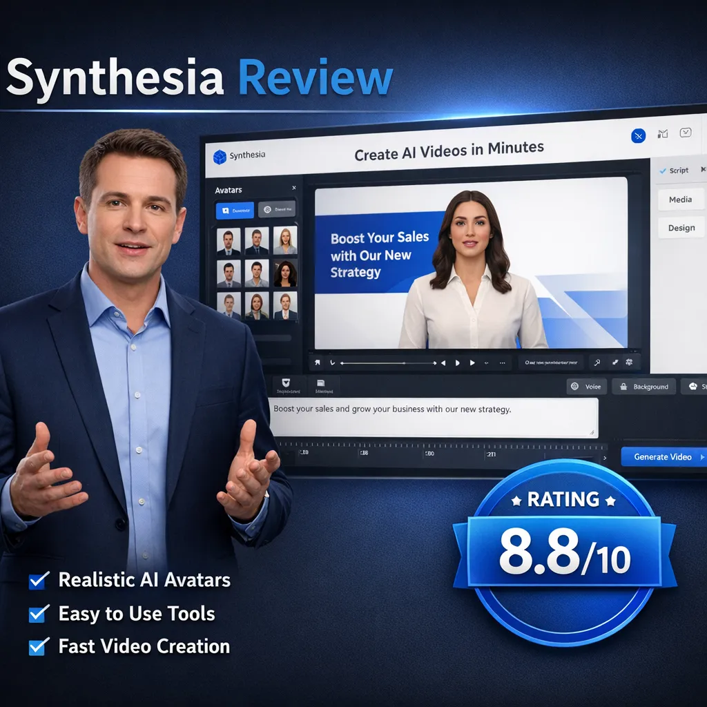 Synthesia review 2026 full test AI corporate video